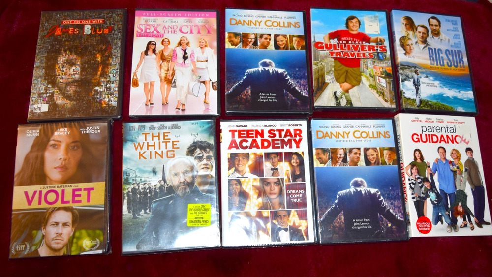 New Sealed Lot 10 DVD Danny Collins, Al Pacino, Annette Bening, Jennifer + more